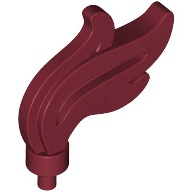 Lego plamen, voda, tmavě červená (6000292, 6100038, 6326094)